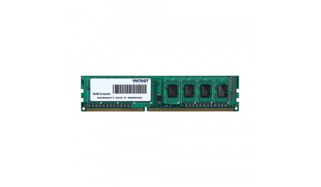 Patriot Memory 4GB PC3-12800 memory module 1 x 4 GB DDR3 1600 MHz