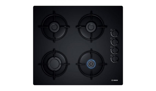 Bosch POP6B6B10 hob Black Built-in Gas 4 zone(s)