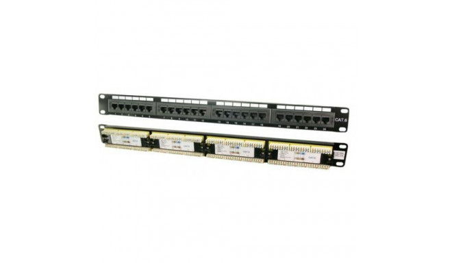 LogiLink Patch Panel 19&quot; CAT6 24-Port