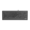 NATEC BARRACUDA keyboard Universal USB QWERTY Black