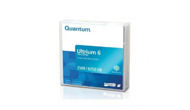 Quantum MR-L6MQN-01 backup storage media Blank data tape 2.5 TB LTO 1.27 cm