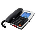 MaxCom KXT709 telephone Analog telephone Caller ID Black, White