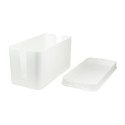 LogiLink KAB0061 cable organizer Cable box White 1 pc(s)