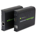 Techly IDATA HDMI-KVM2 KVM extender Transmitter &amp; receiver