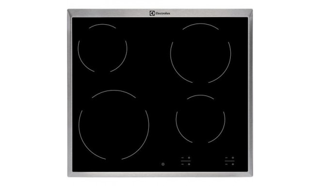 Electrolux EHF16240XK hob Black Built-in Ceramic 4 zone(s)