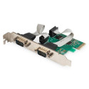 Digitus 2-Port Serial Interface Card, PCIe