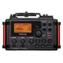 Tascam DR-60DMKII digital audio recorder Black, Red