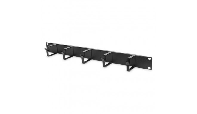 Digitus Cable routing panel with cable routing brackets for 483 mm (19&quot;) cabinets, 1U