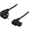 Deltaco DEL-111B power cable Black 5 m C13 coupler