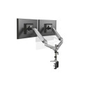 Digitus Universal Dual Desktop Monitor Mount with gas spring and clamp mount