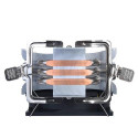 Thermaltake Contac 9 Processor Cooler 9.2 cm Aluminium, Black