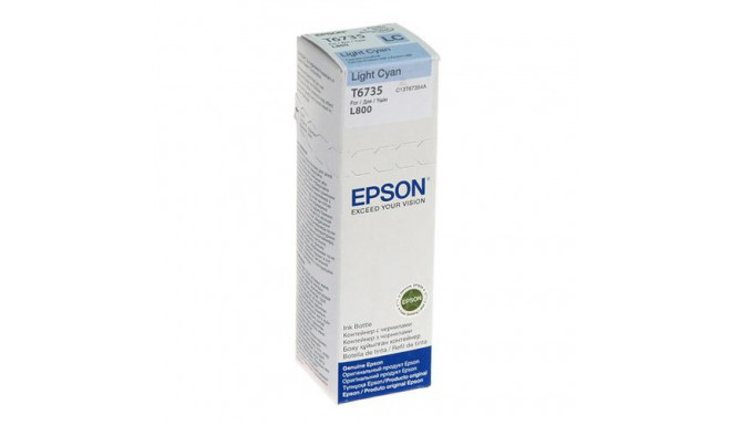Epson tint T6735 70ml, hele tsüaan