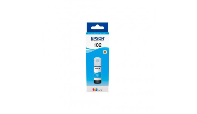 Epson 102 EcoTank Cyan ink bottle