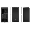 be quiet! Pure Base 600 Midi Tower Black, Silver