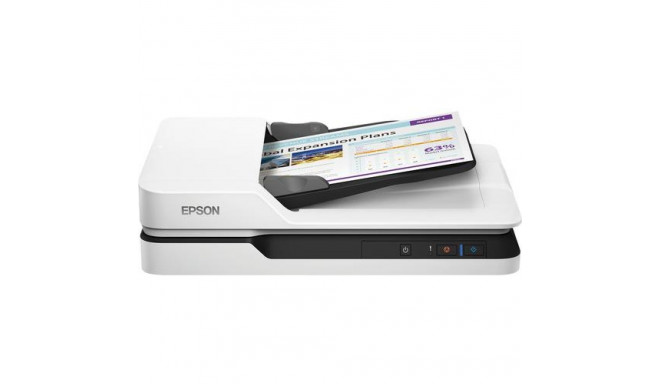 Epson WorkForce DS-1630 Flatbed scanner 1200 x 1200 DPI A4 Black, White