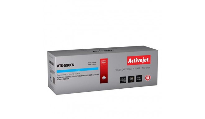 Activejet ATK-590CN toner (replacement for Kyocera TK-590C; Supreme; 5000 pages; cyan)