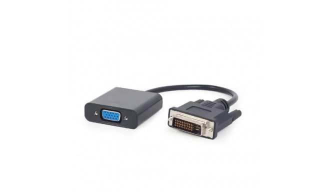 Gembird A-DVID-VGAF-01 video cable adapter 0.2 m DVI-D VGA (D-Sub) Black