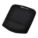 Fellowes Mouse Mat Wrist Support - PlushTouch Mouse Pad with Non Slip Rubber Base &amp; Antibact