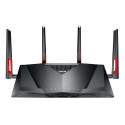 ASUS DSL-AC88U wireless router Gigabit Ethernet Dual-band (2.4 GHz / 5 GHz) Black