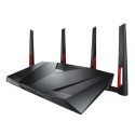 ASUS DSL-AC88U wireless router Gigabit Ethernet Dual-band (2.4 GHz / 5 GHz) Black