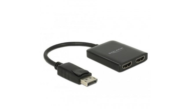 DeLOCK 87720 video splitter DisplayPort 2x HDMI