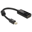 DeLOCK Adapter mini Displayport / HDMI 0.18 m HDMI Type A (Standard) Black