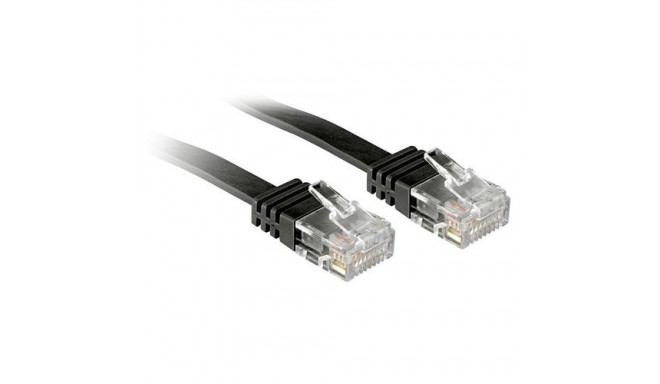 Lindy 5m Cat.6 networking cable Black Cat6