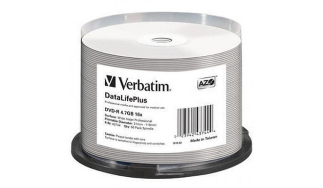 Verbatim DataLifePlus 4.7 GB DVD-R 50 pc(s)