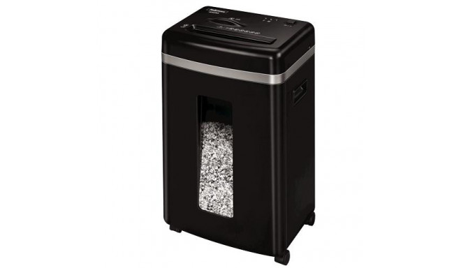 Fellowes Powershred 450M paper shredder Micro-cut shredding Black