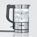 Severin WK 3472 electric kettle 0.5 L 1100 W Silver