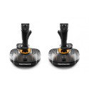 Thrustmaster T.16000M FCS SPACE SIM DUO Black, Orange USB Joystick Analogue / Digital PC