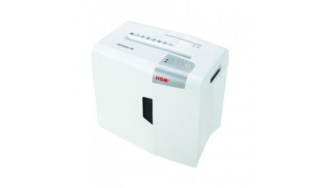 HSM X5 paper shredder Particle-cut shredding 58 dB 22 cm Silver, White