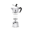 Bialetti Moka Express Moka pot 0.2 L Aluminium, Black