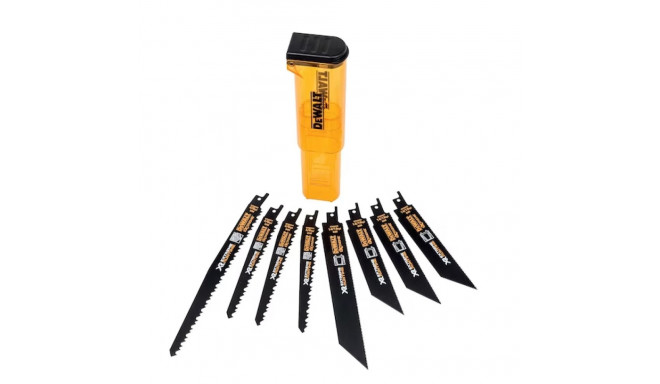 DEWALT SABER EDGE. MIX 8 pcs. EXTREME RUNTIME+ CASSETTE