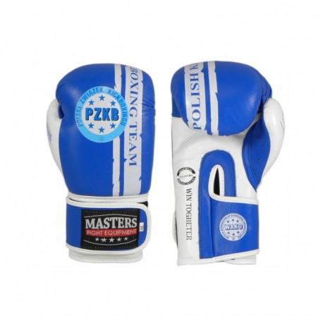 Masters Boxing Gloves Rbt-PZKB-W 011101-02W (niebieski)