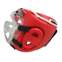 Masters boxing helmet with mask KSSPU-M (WAKO APPROVED) 02119891-M02 (czerwony+S)
