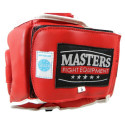 Masters boxing helmet with mask KSSPU-M (WAKO APPROVED) 02119891-M02 (czerwony+L)
