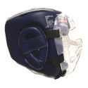 Masters boxing helmet with mask KSSPU-M (WAKO APPROVED) 02119891-M02 (niebieski+L)