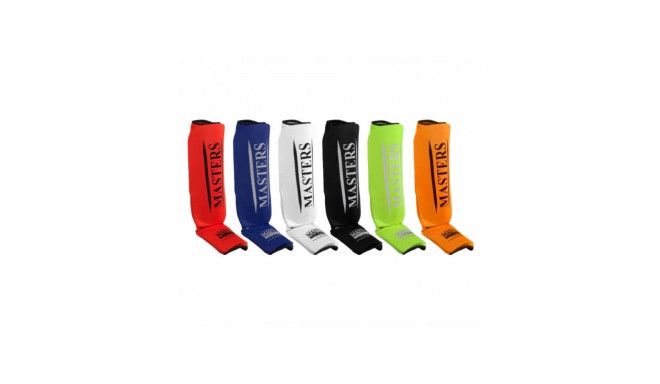 Flexible shin guards NS-B4 08164-02M (pomarańczowy+L)