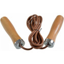 Leather skipping rope PROFIT DROP DK 1019