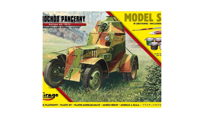 Mirage model kit Armored car version wz.34-II