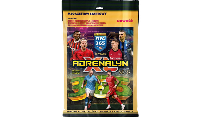 Panini football cards FIFA 365 2025 Mega Starter Kit