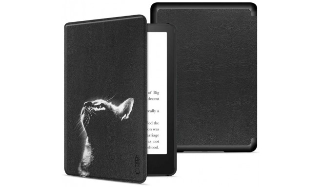 Tech-Protect e-reader case SmartCase Kindle Paperwhite/Colorsoft/Signature Edition, black cat