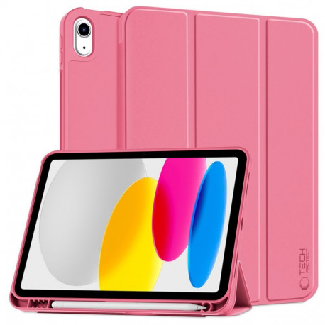 Tech-Protect case SmartCase Pen Apple iPad 10.9” 10/2022/11” 11/2025, magenta