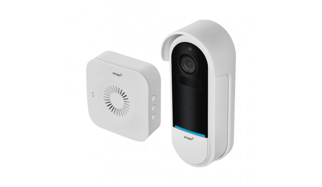 Wireless video doorbell OMAJIN OVD-01-EU White, Black