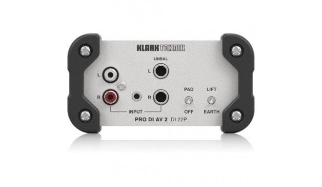 Klark Teknik DI 22P passiivne stereo DI-boks