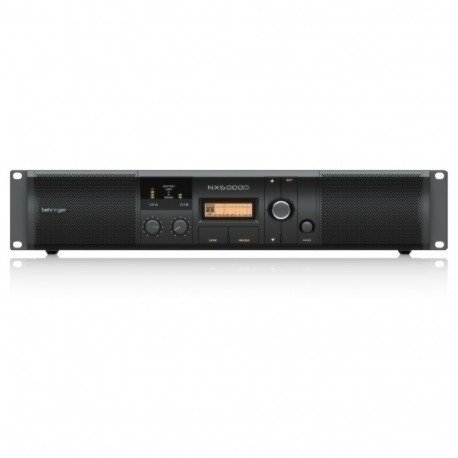 Behringer NX6000D must kodune 2.0-kanaline audio võimendi