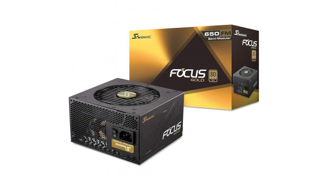 Seasonic Focus Gold 650 toiteplokk 650 W 20+4 pin ATX ATX must