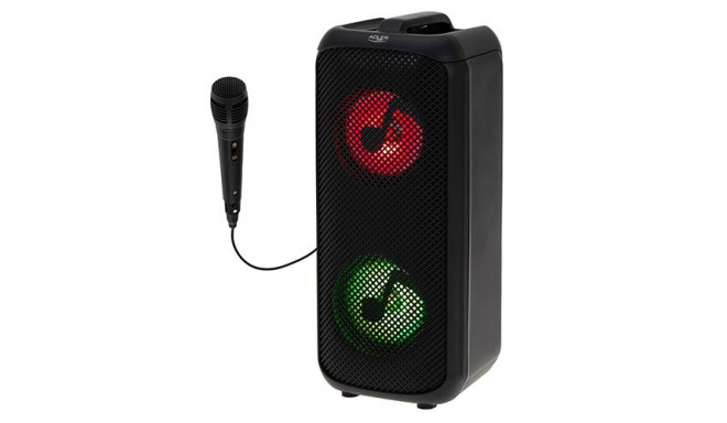Adler Speaker with radio | AD 1903 | 2x5 W | Bluetooth | Black | Portable | Wireless connection