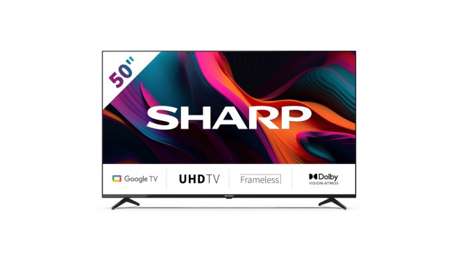 Sharp 50GL4260E teler 127 cm (50") 4K Ultra HD nutiteler Wi-Fi must